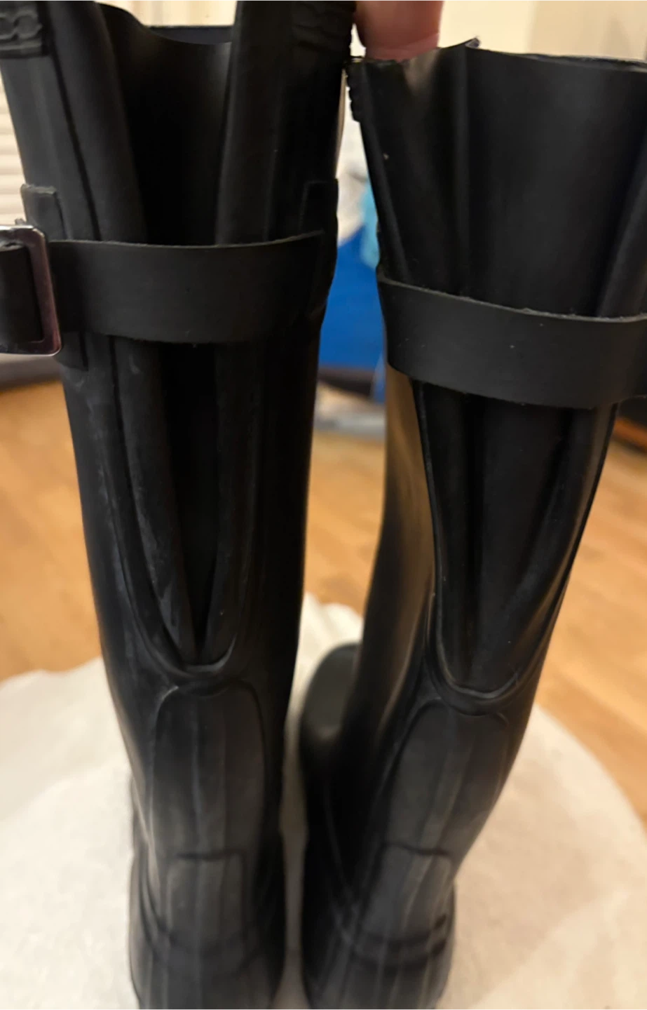 Women’s Tall Hunter Rain Boots - Size 8- Black 🥕 - photo 2