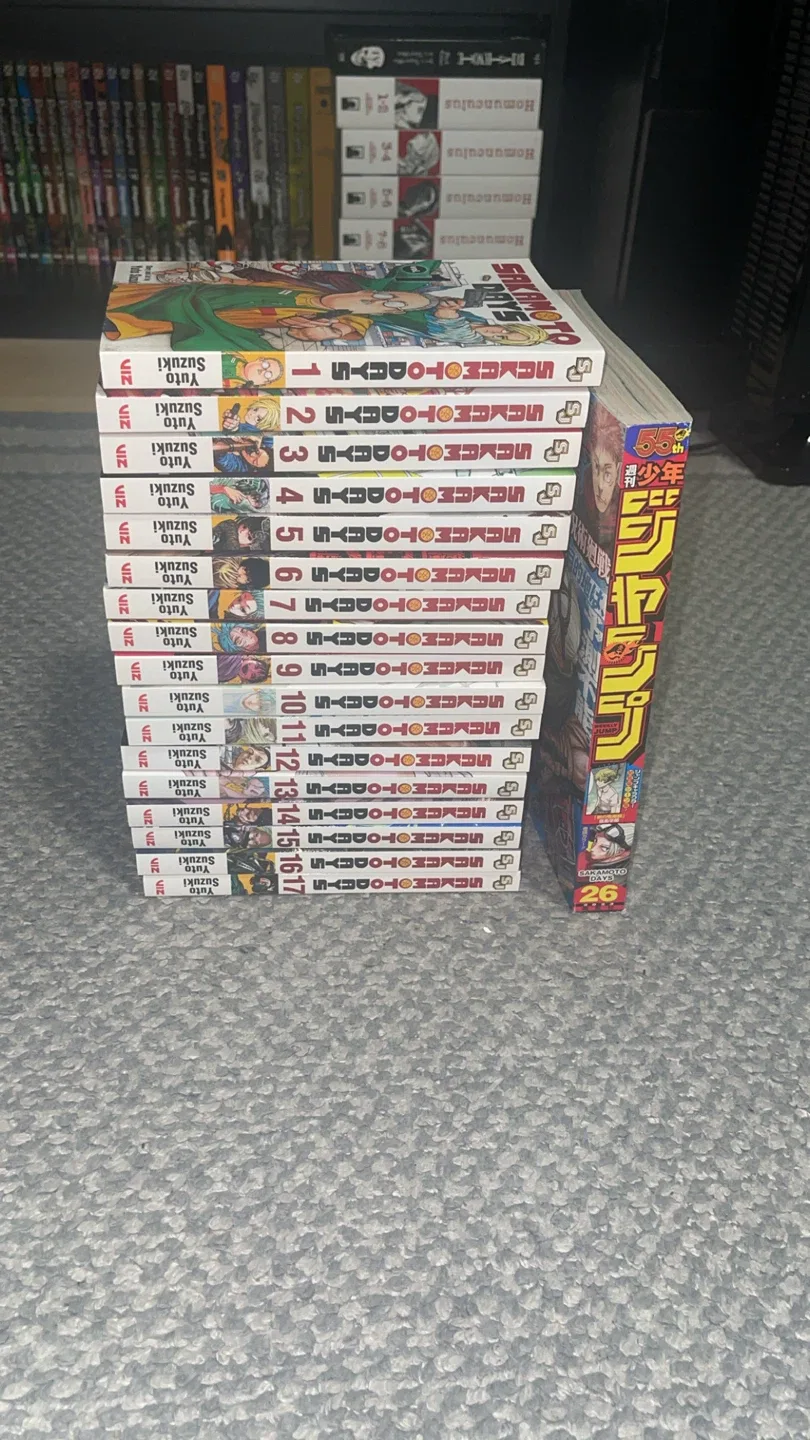 Sakamoto Days Manga Volumes 1-17+ weekly Shonen jump thumbnail