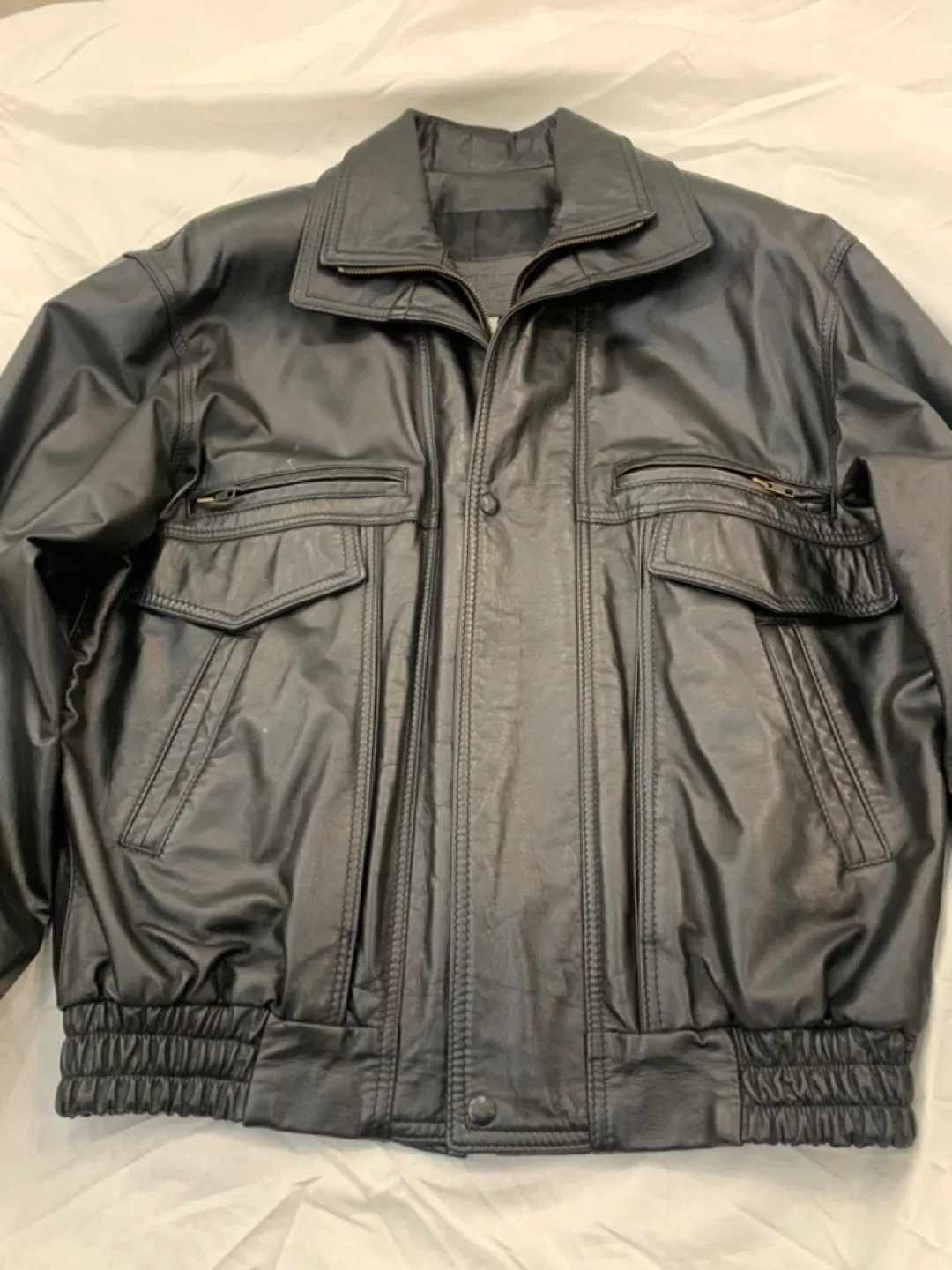Black Leather Jacket image indicator(3)