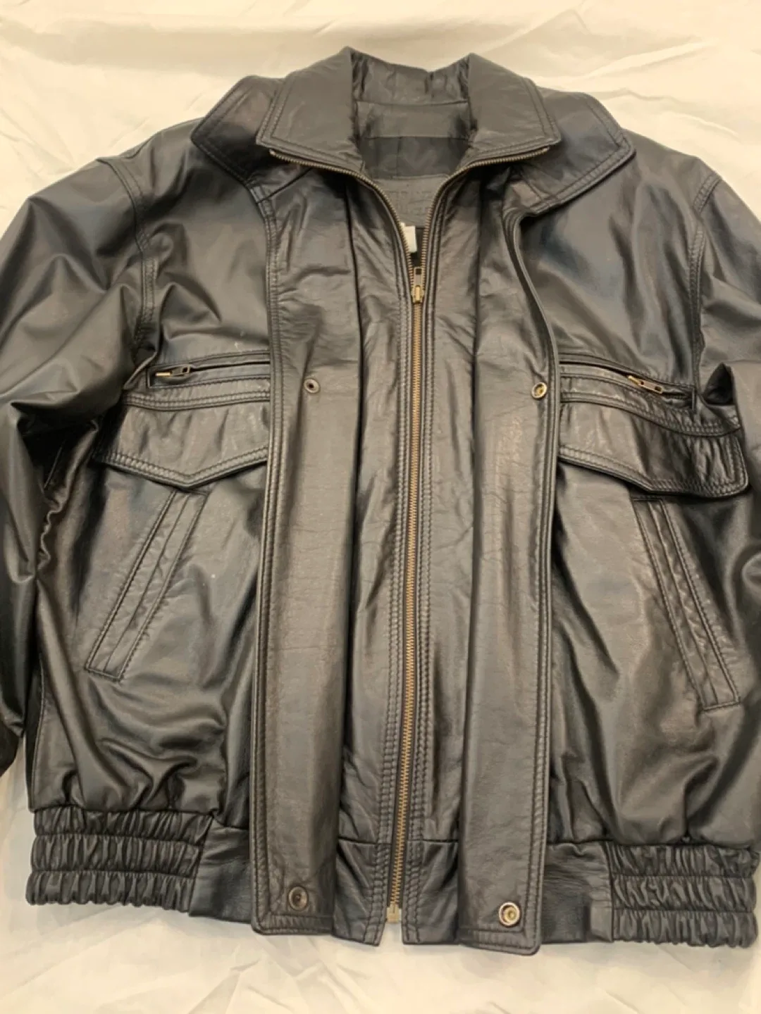Black Leather Jacket image indicator(6)