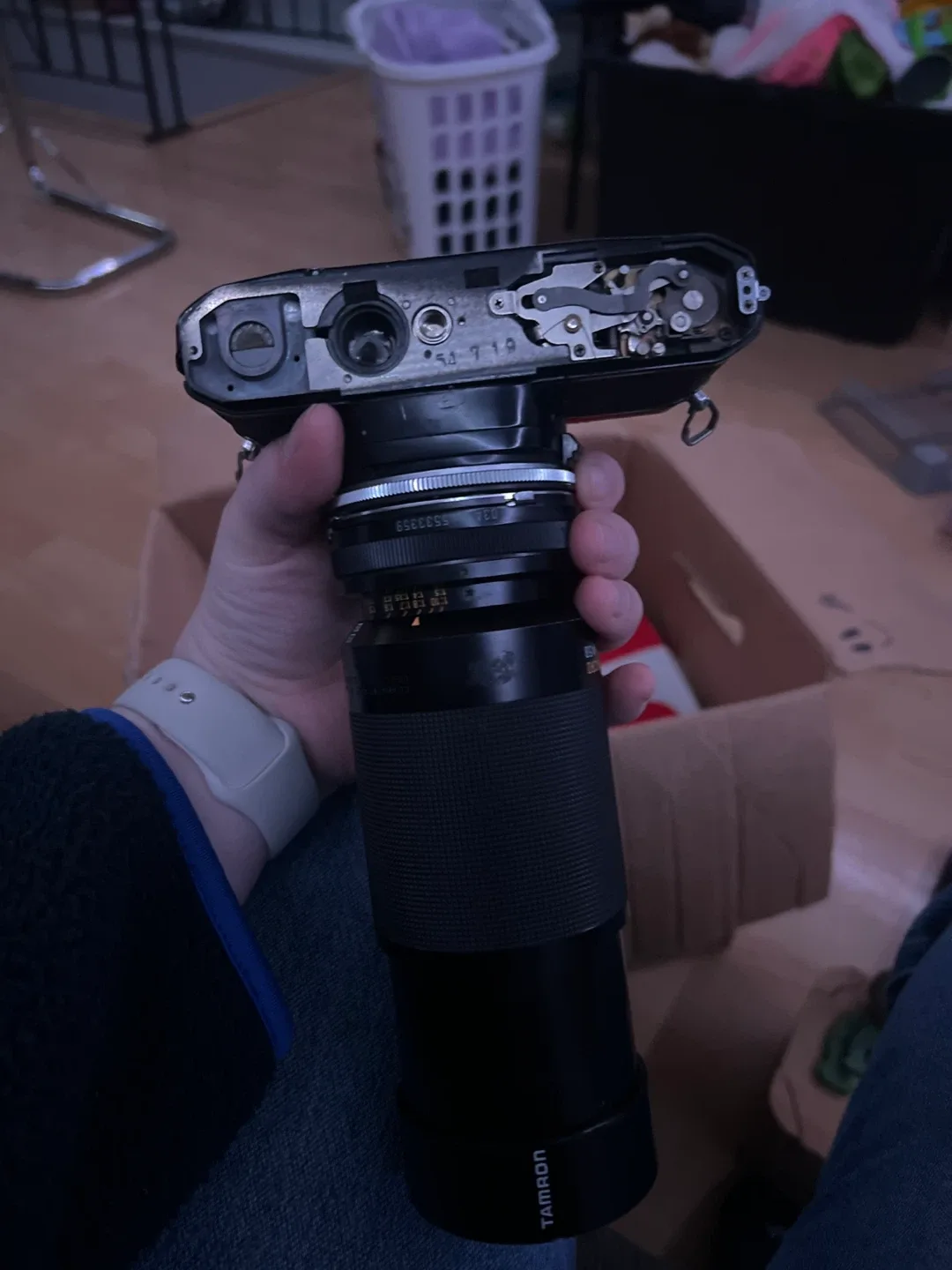 Pentax Camera with Tamron Lens image indicator(4)