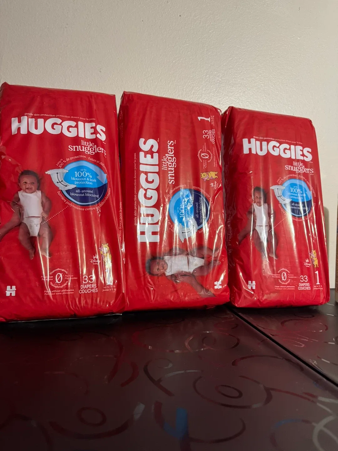 Huggies Little Snugglers Diapers - 3 Packs + Free Wipes thumbnail