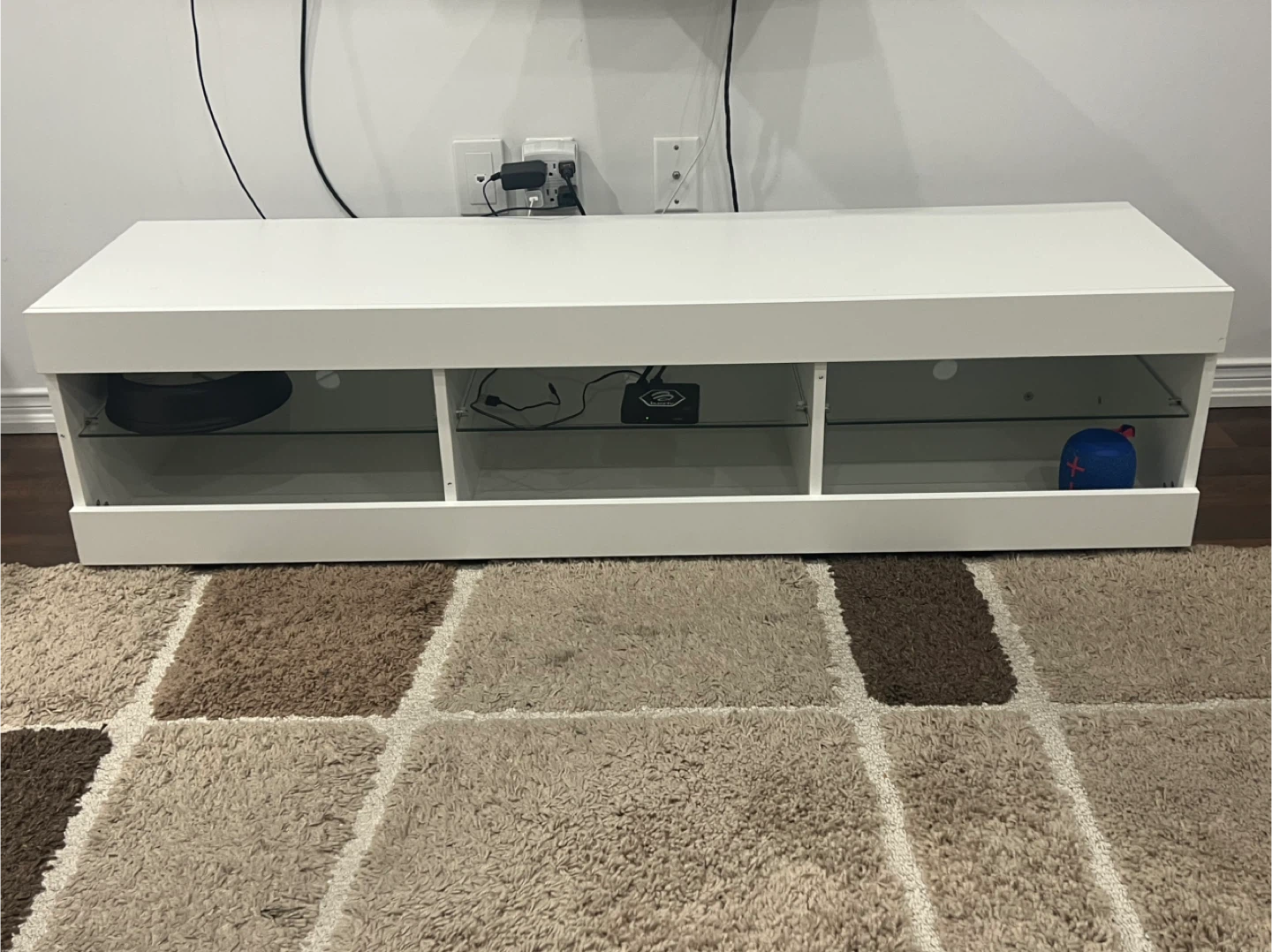 White TV Stand