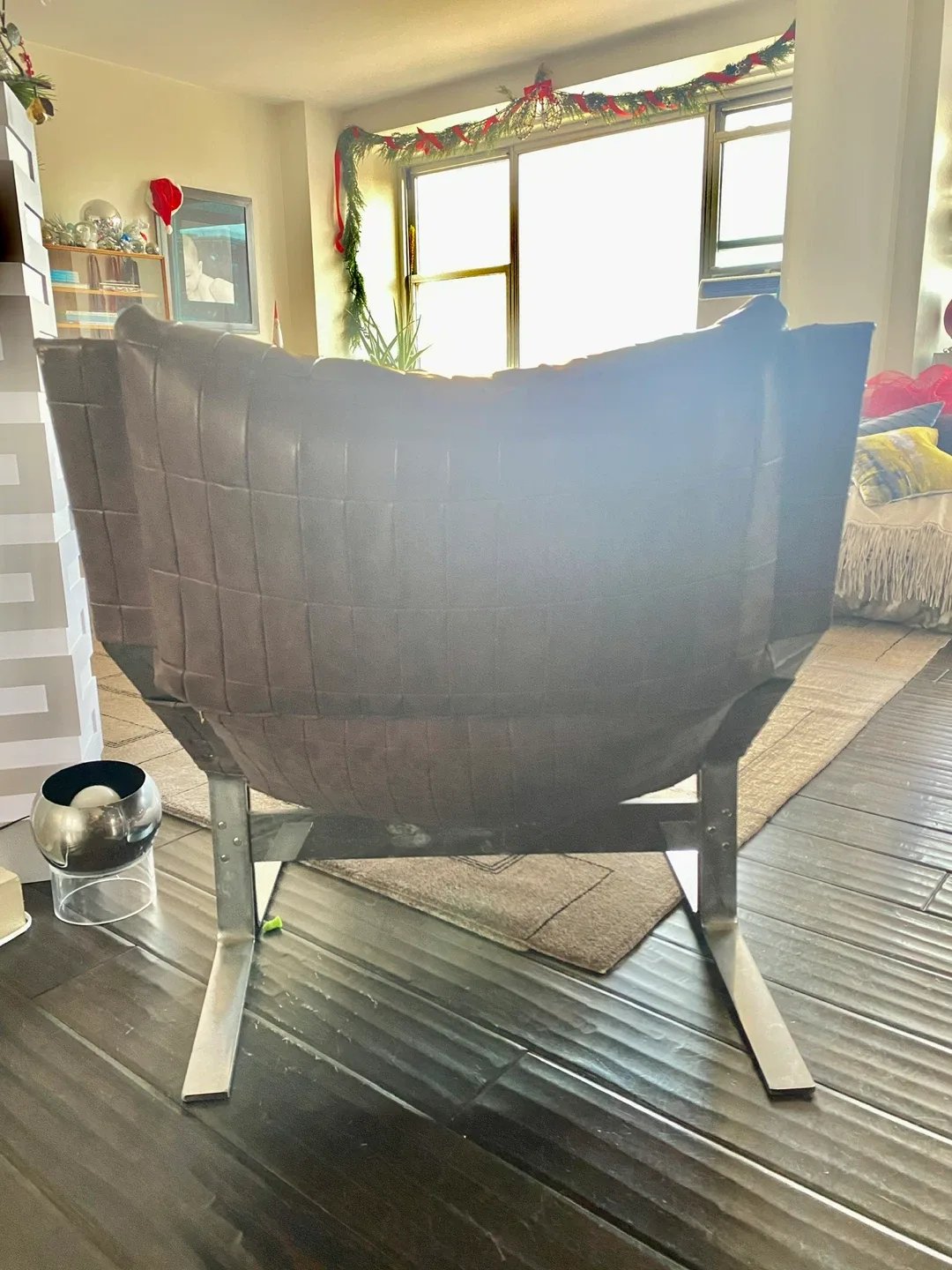 Mid-Century Modern Lounge Chair/Ottoman by Richard Hersberger image indicator(5)