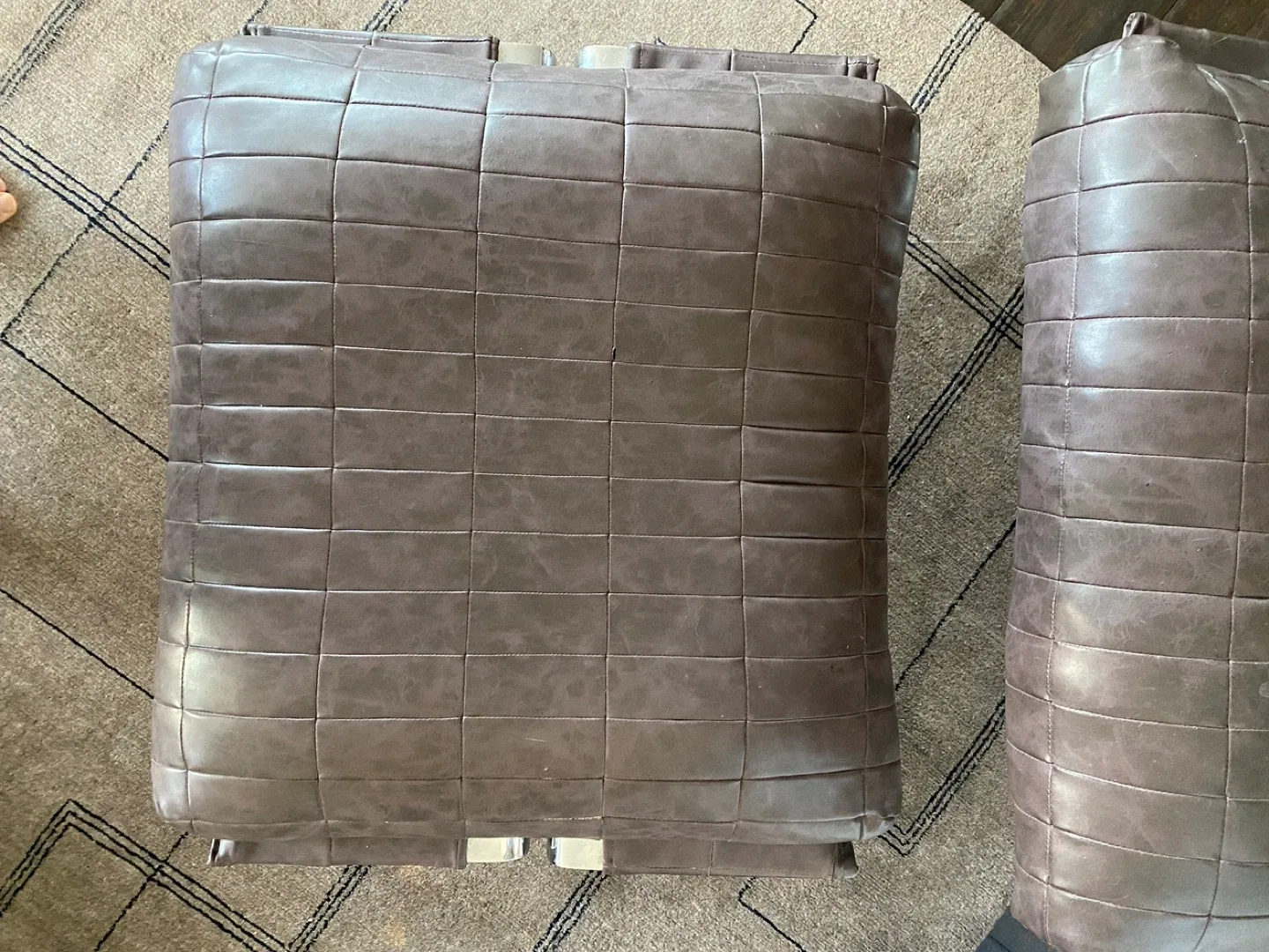 Mid-Century Modern Lounge Chair/Ottoman by Richard Hersberger image indicator(7)