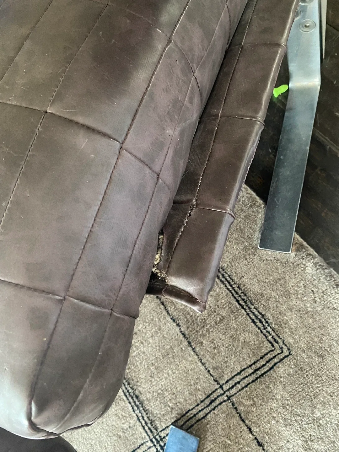 Mid-Century Modern Lounge Chair/Ottoman by Richard Hersberger image indicator(9)