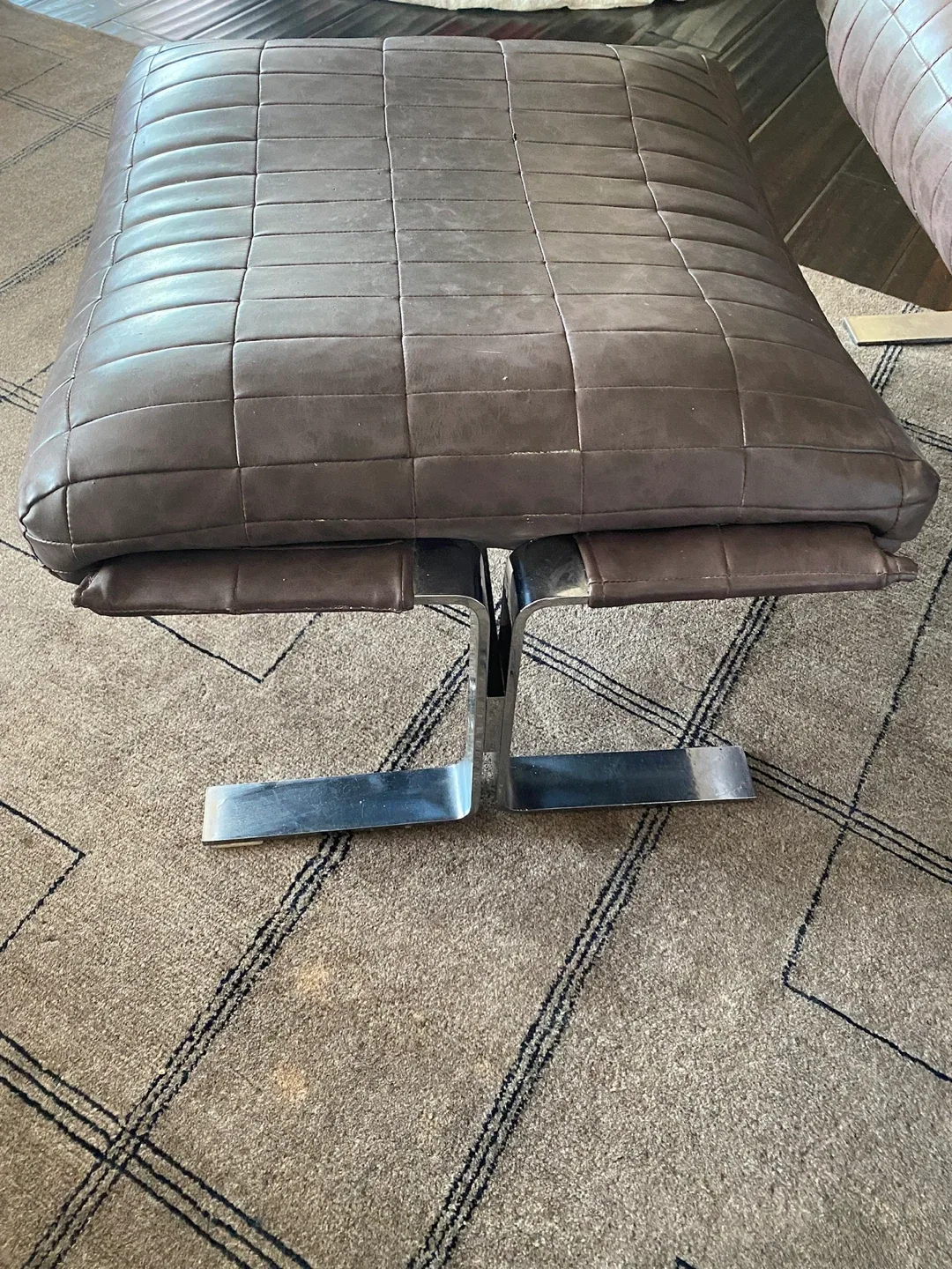 Mid-Century Modern Lounge Chair/Ottoman by Richard Hersberger image indicator(8)