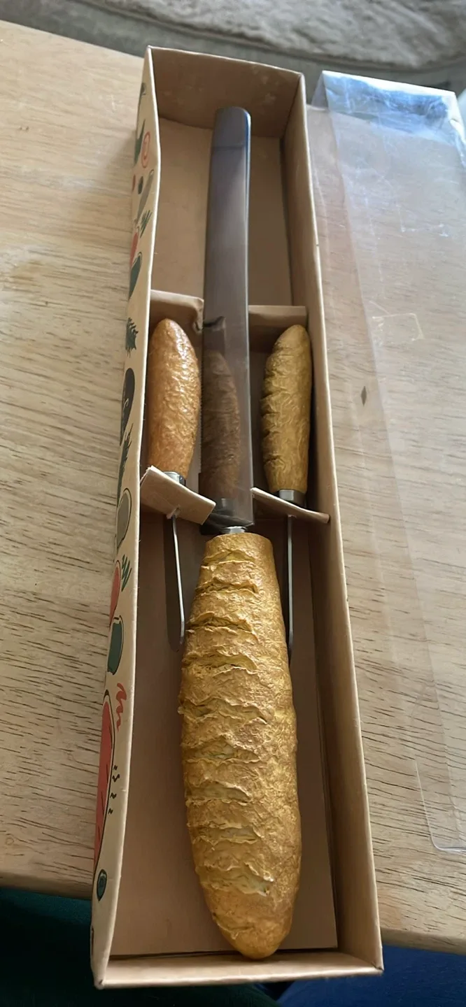 Bread Knife Set with Bread Handles image indicator(2)