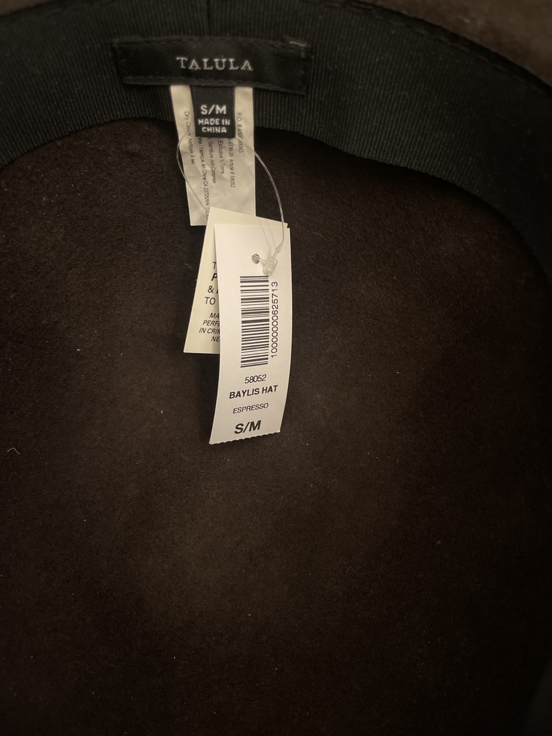 Talula Baylis Hat - Espresso - S/M - photo 2