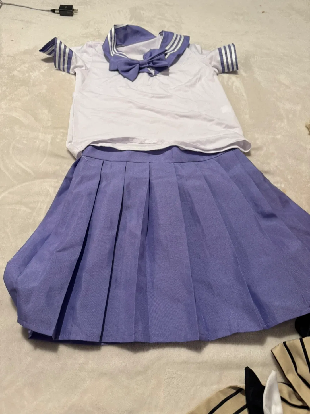 Sailor School Uniform - Purple & White image indicator(3)