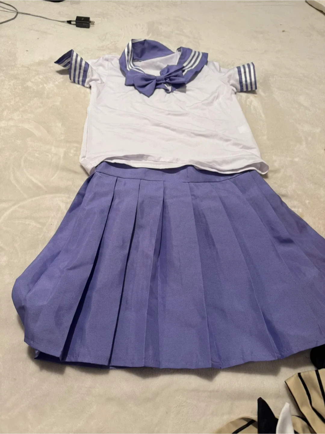 Sailor School Uniform - Purple & White thumbnail