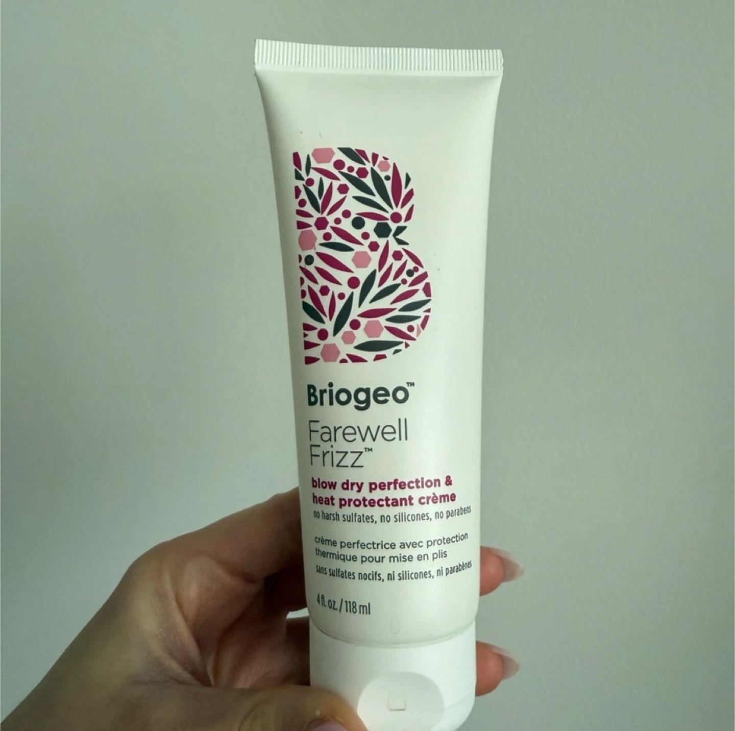 NEW Briogeo Farewell Frizz Blow Dry Heat Protectant Cream