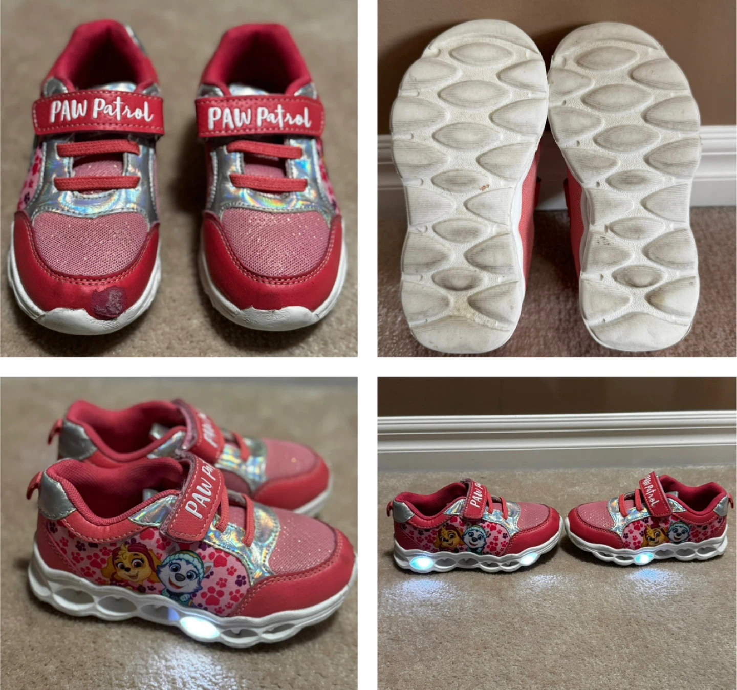 Girls Size 10 Assorted Shoes Bundle