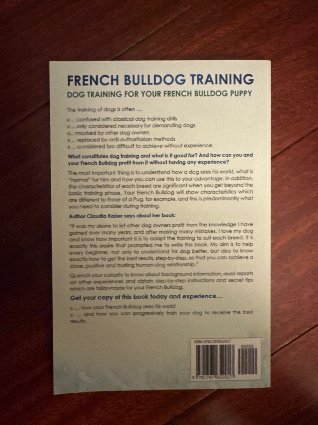 French Bulldog Training Book by Claudia Kaiser image indicator(2)