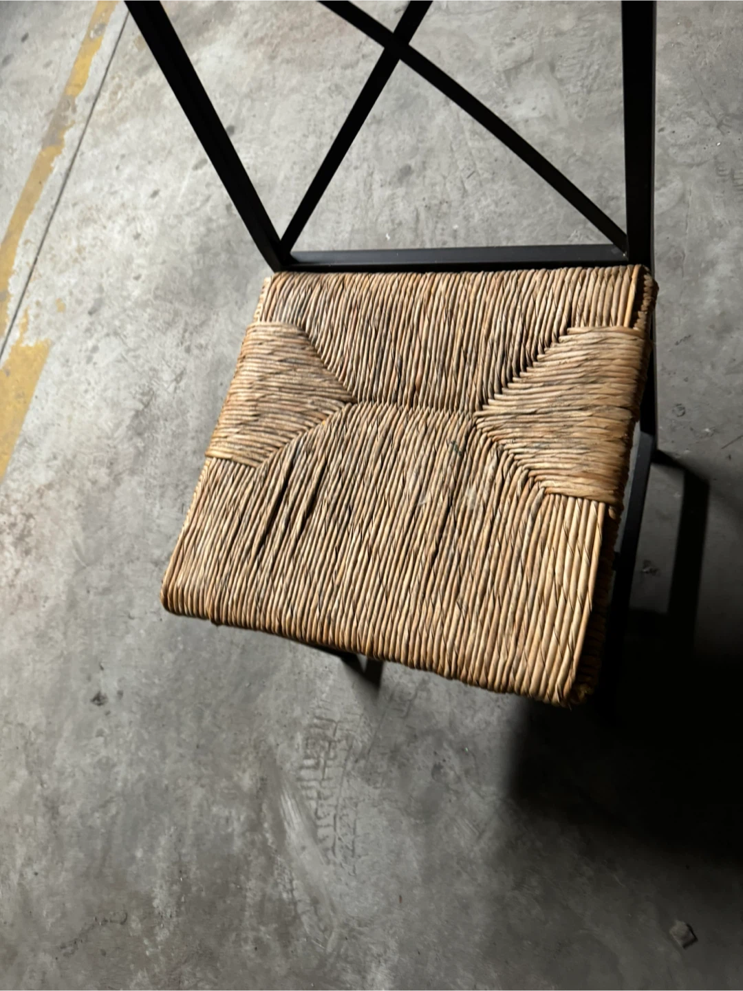 Set of 4 Wicker Seat Chairs - photo 2