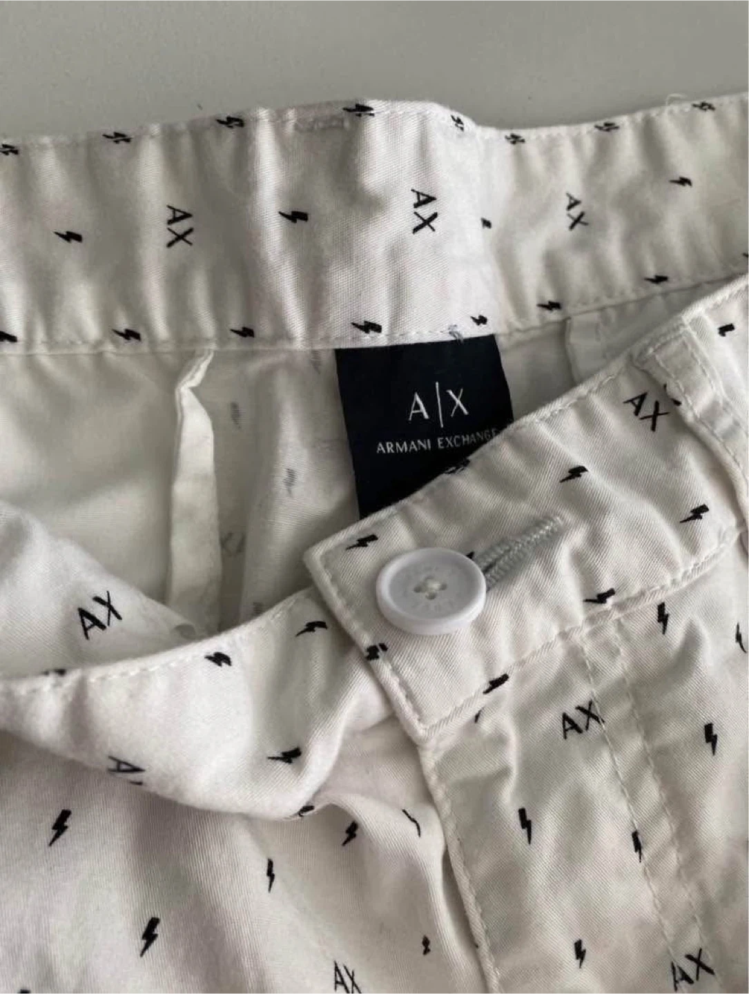 Armani Exchange White Shorts - photo 2