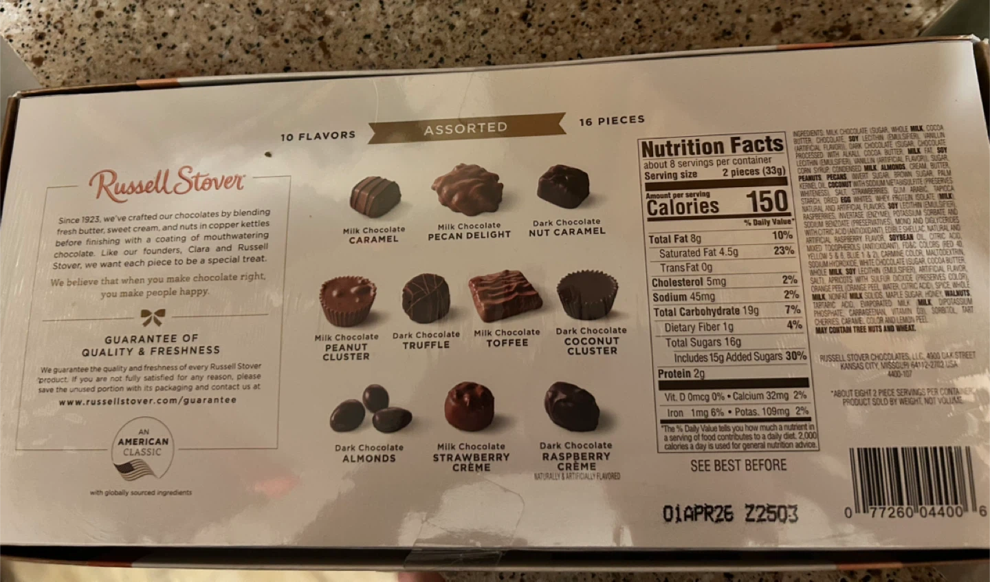 Russell Stover Assorted Milk & Dark Chocolates - New - photo 2