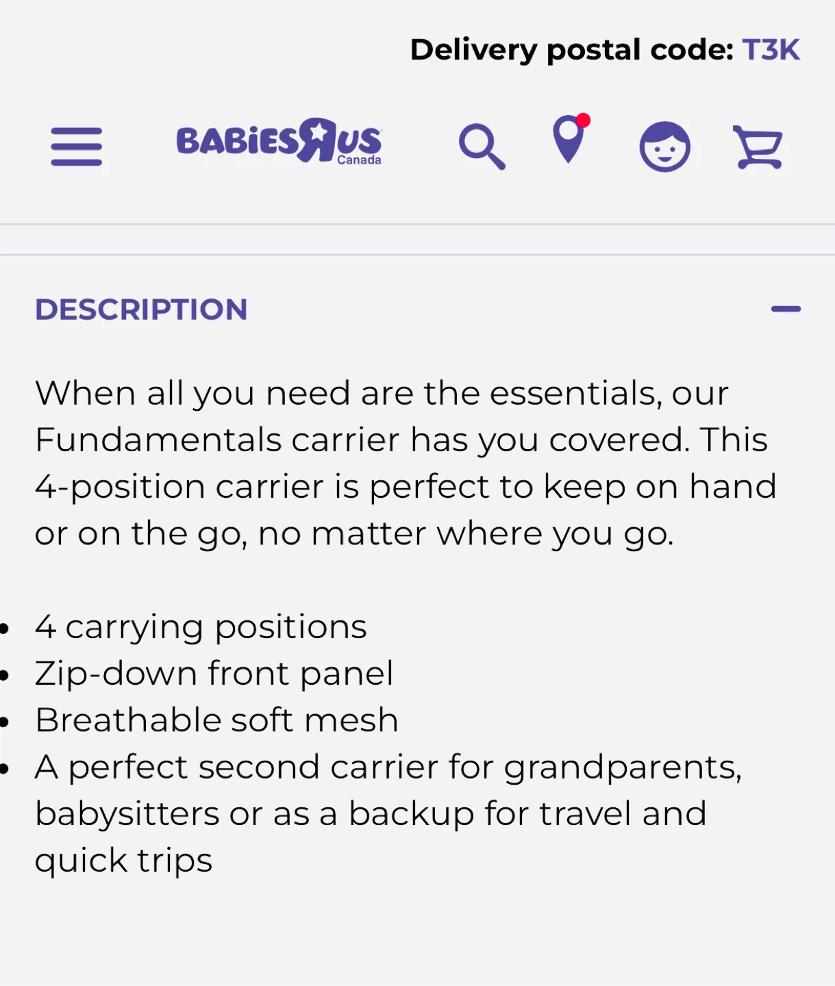 LILLEbaby Fundamentals All Seasons Carrier - Steel - photo 5