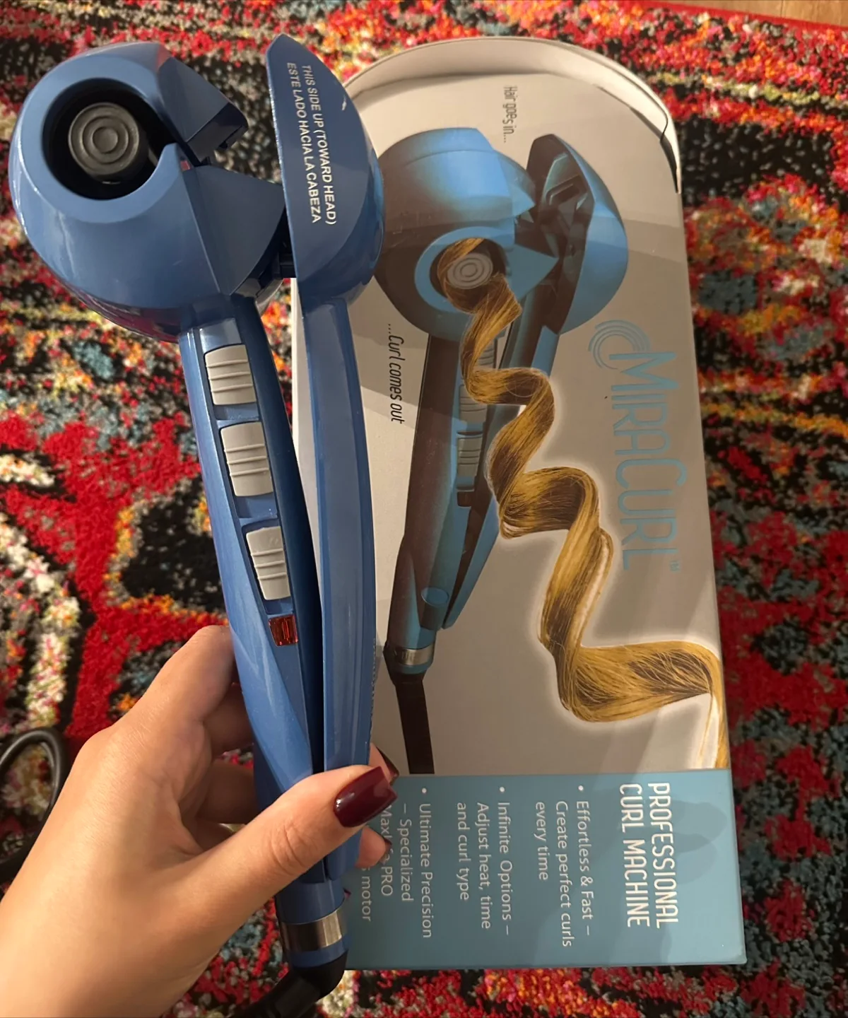 BabylissPRO Nano Titanium MiraCurl Hair Curler image indicator(2)