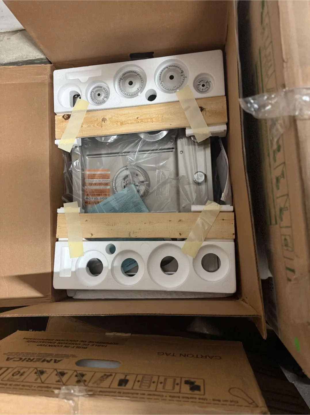 New Verona VDFREE365SS 36-inch Cooktop image indicator(2)