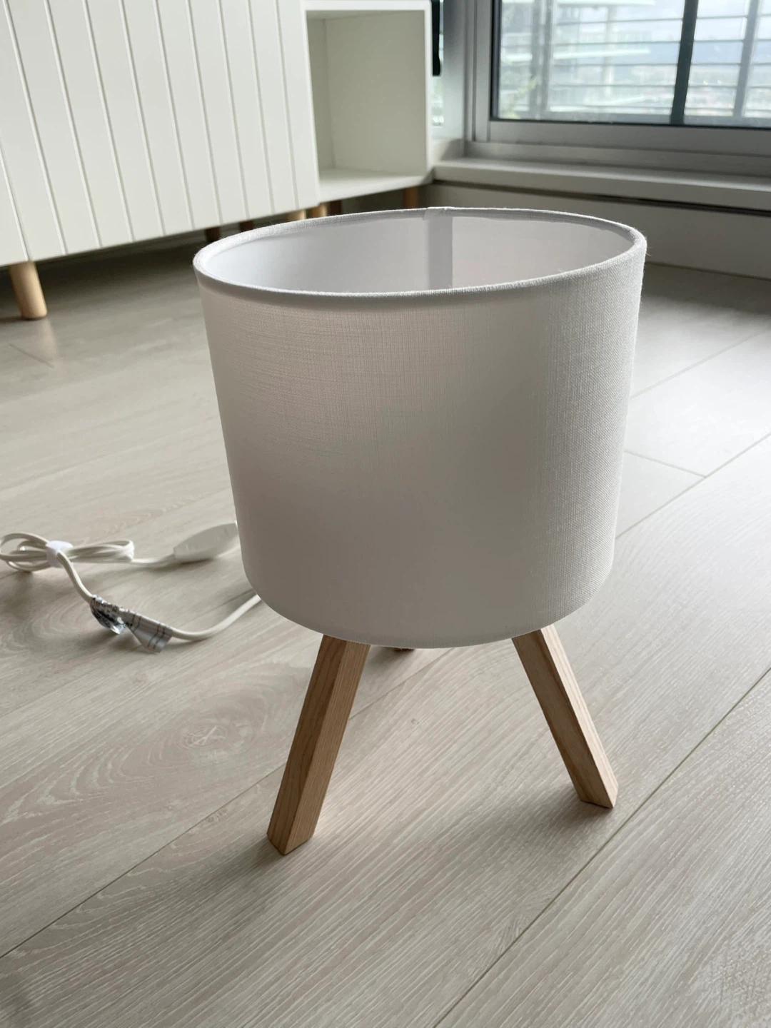 IKEA Table Lamp, ash/white - photo 4