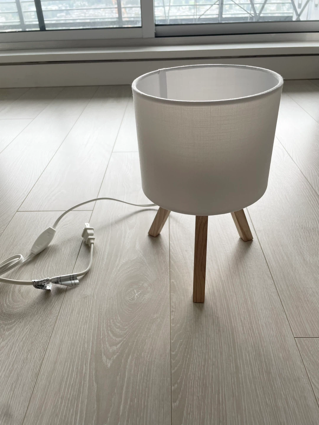 IKEA Table Lamp, ash/white - photo 2