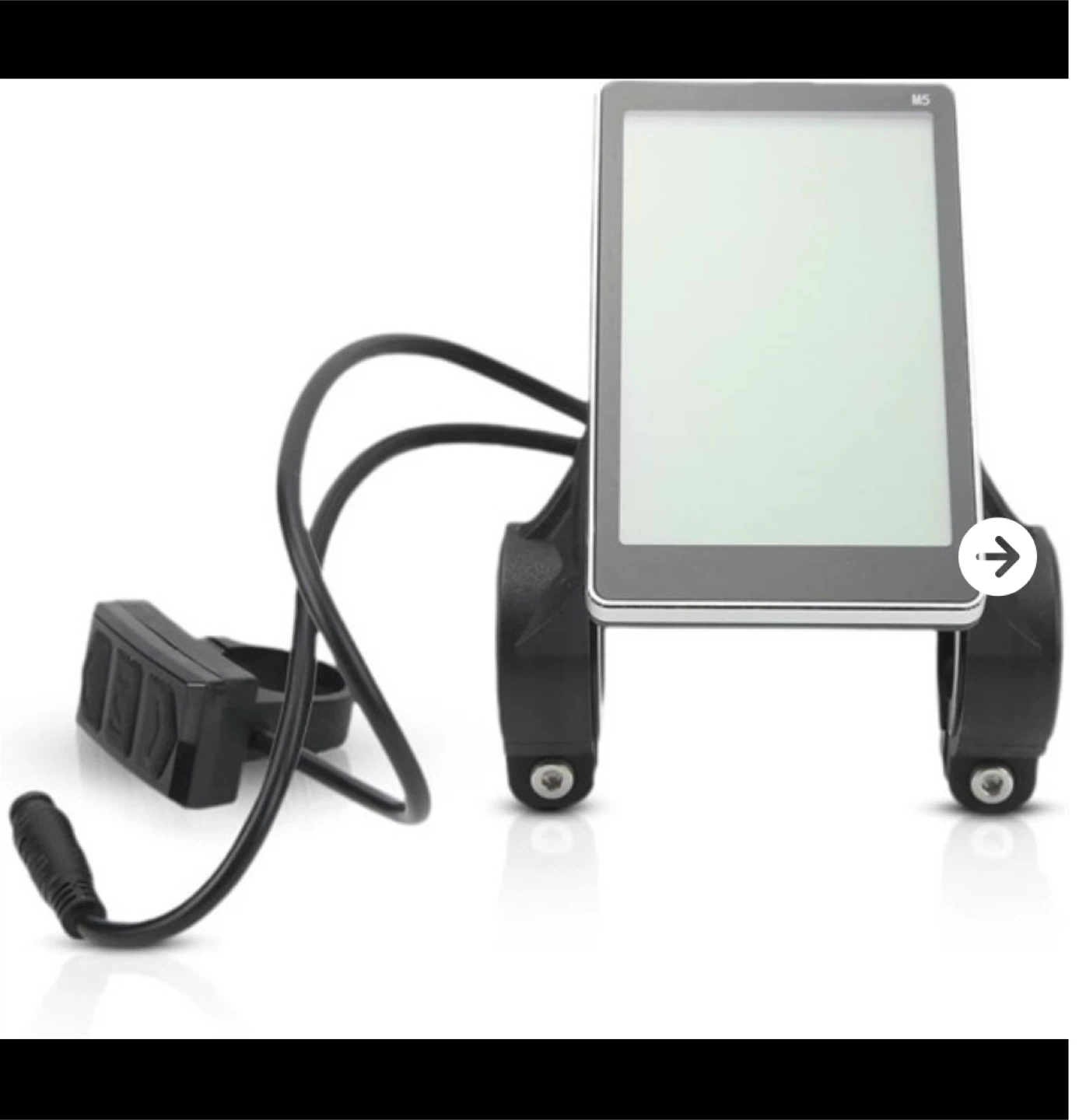 Electric Bike LCD Display, M5 31.8mm & 22.2mm