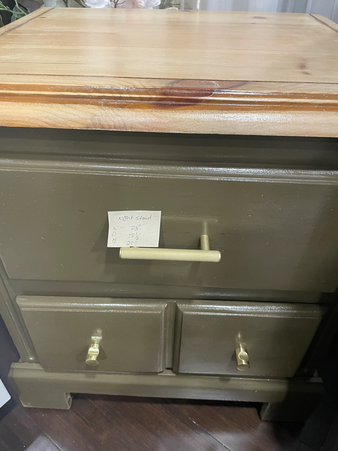 Night Stand with Drawers - photo 2