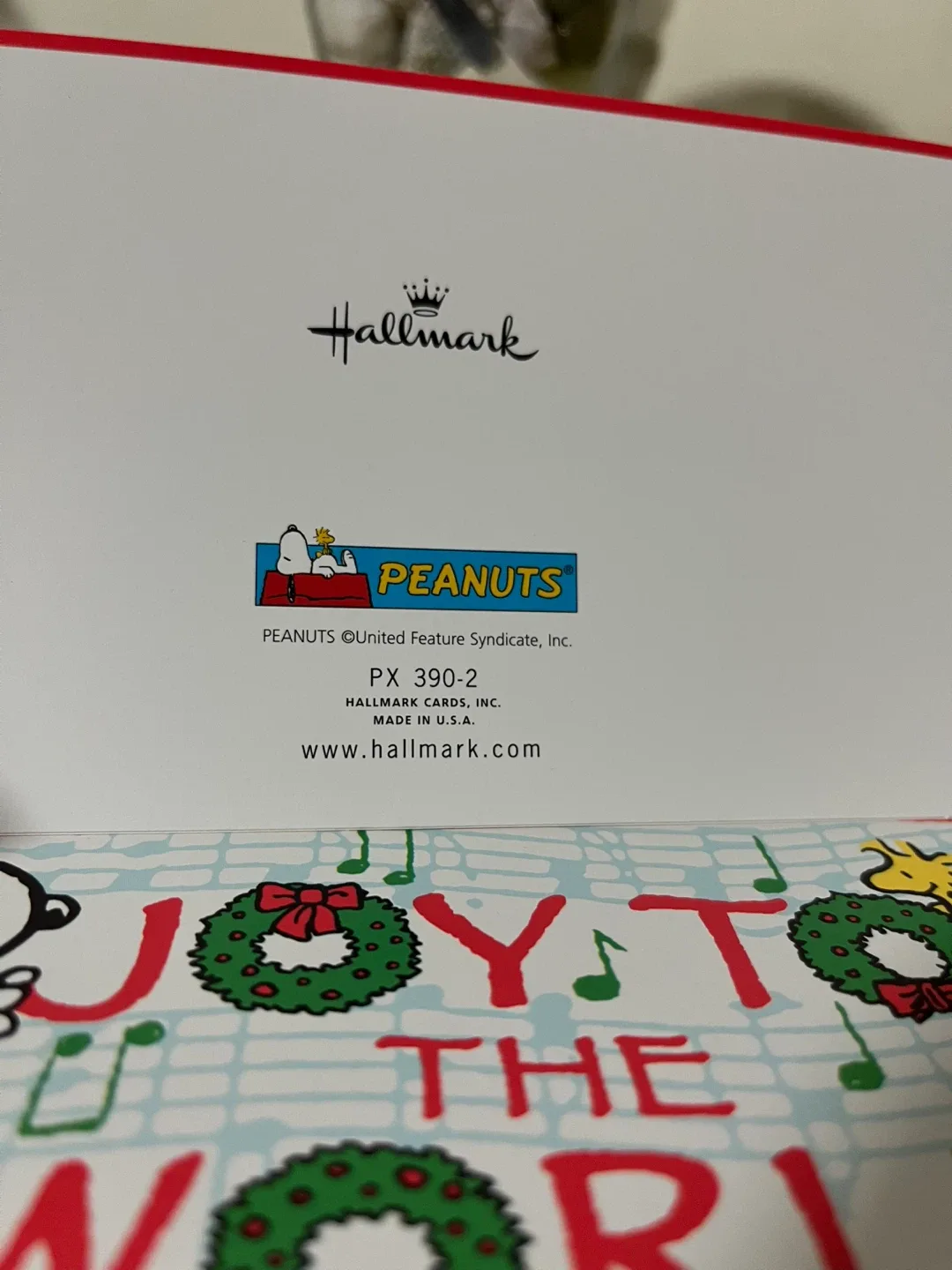 Snoopy Christmas Cards Set image indicator(6)