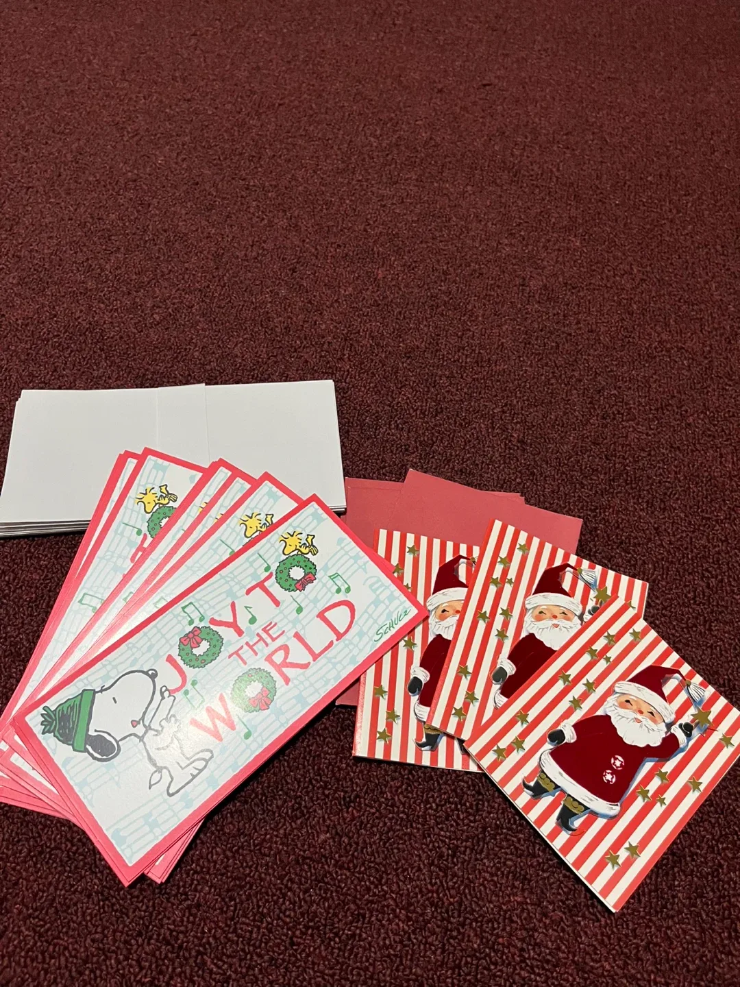 Snoopy Christmas Cards Set image indicator(2)