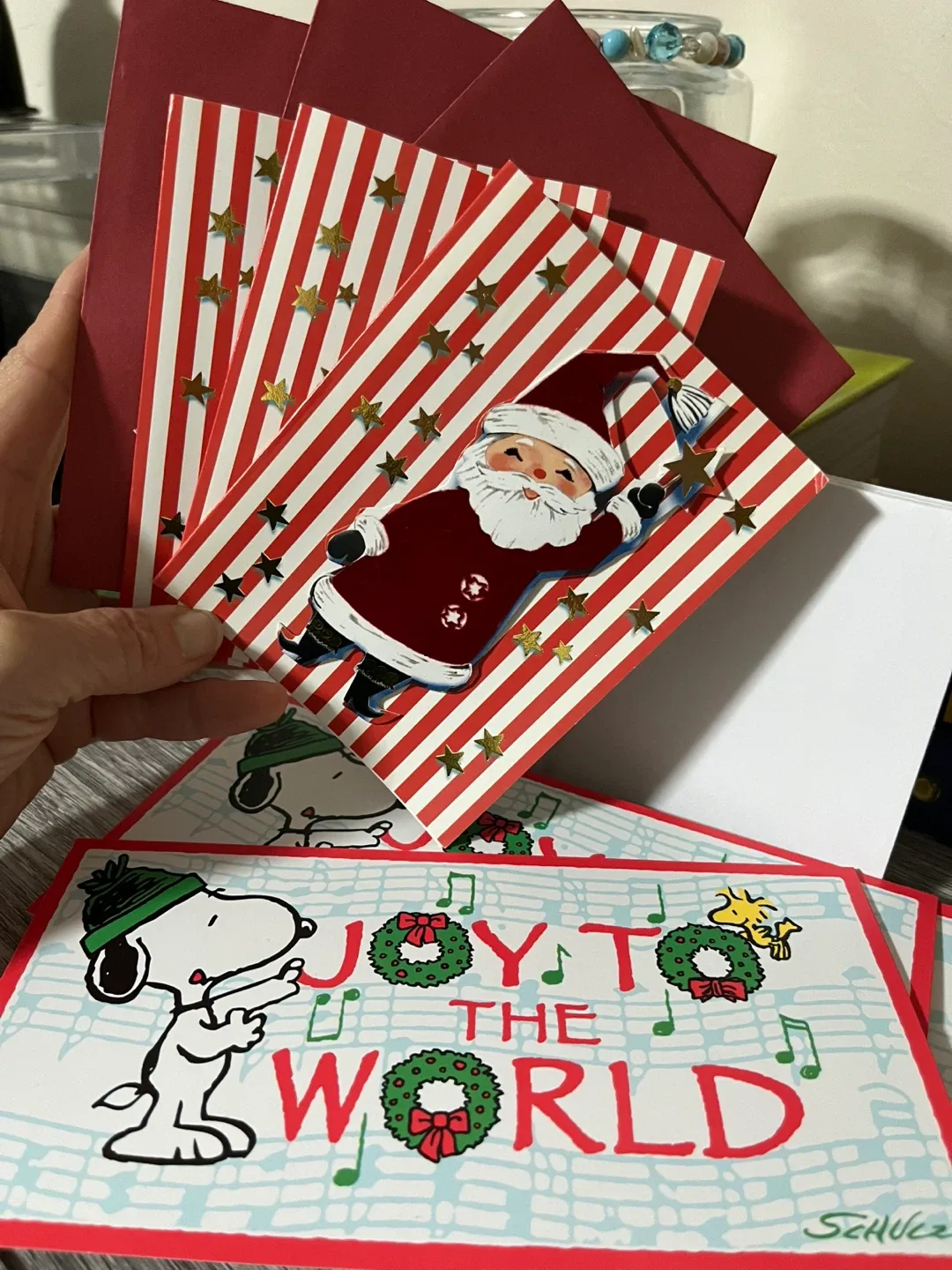 Snoopy Christmas Cards Set image indicator(10)