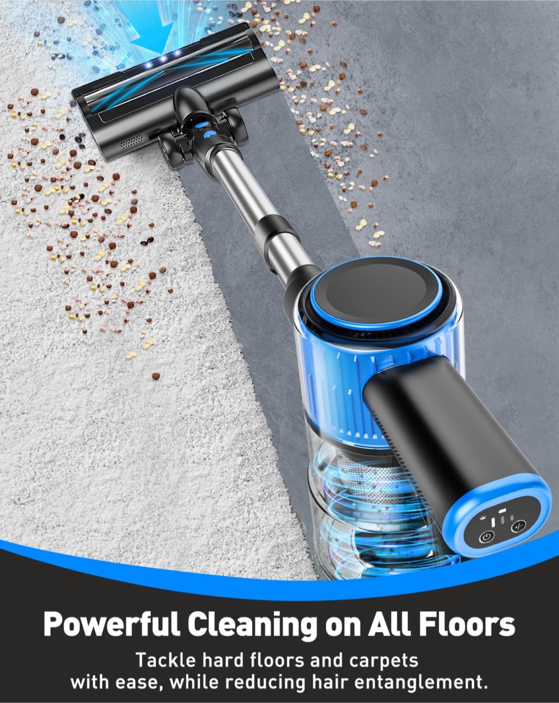 Brand New A27 Cordless Vacuum Cleaner – Blue - photo 3