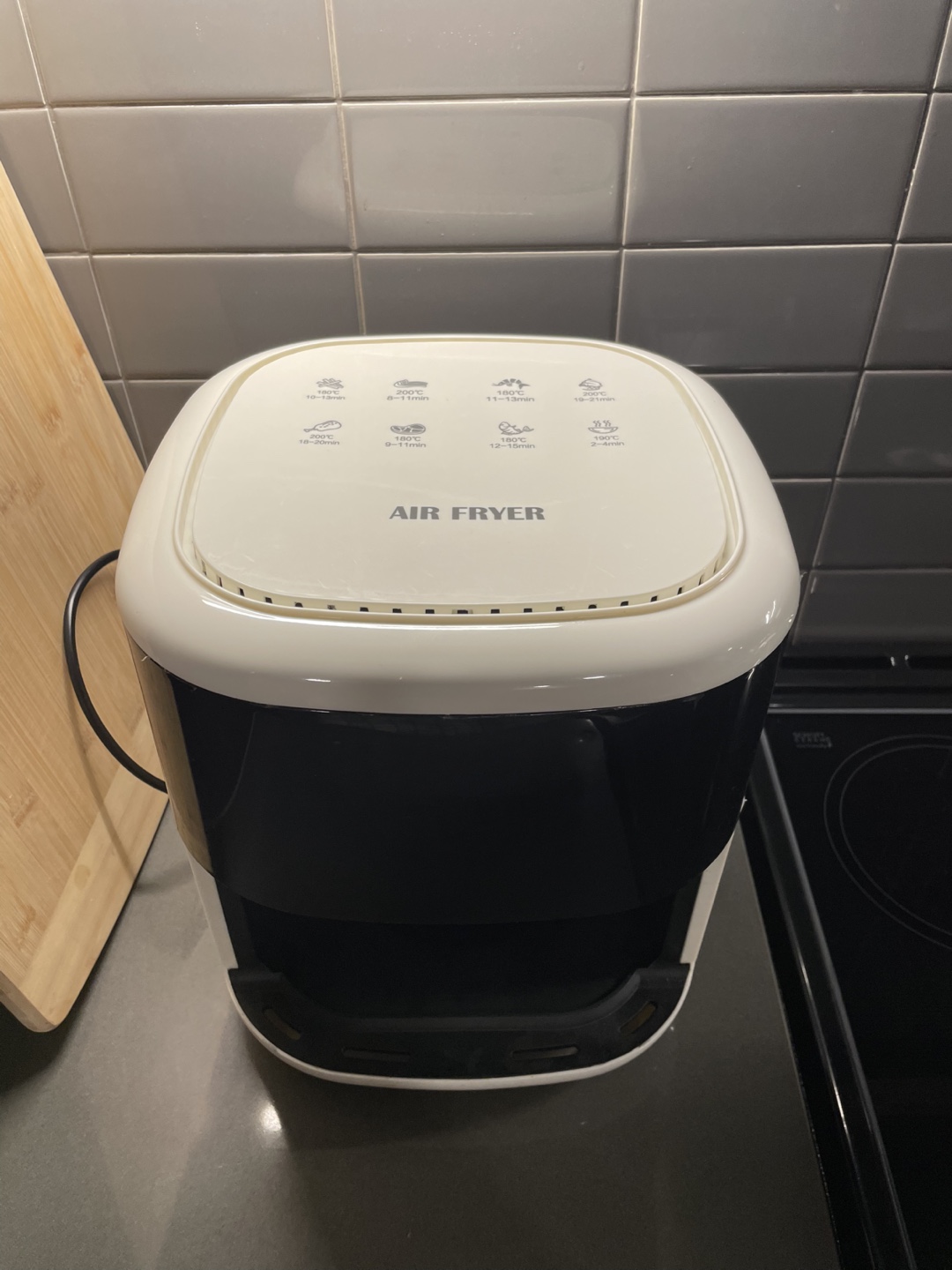 Air Fryer - White & Black