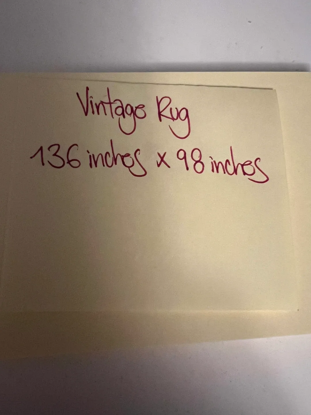 Vintage Rug - 136 x 98 inches image indicator(5)