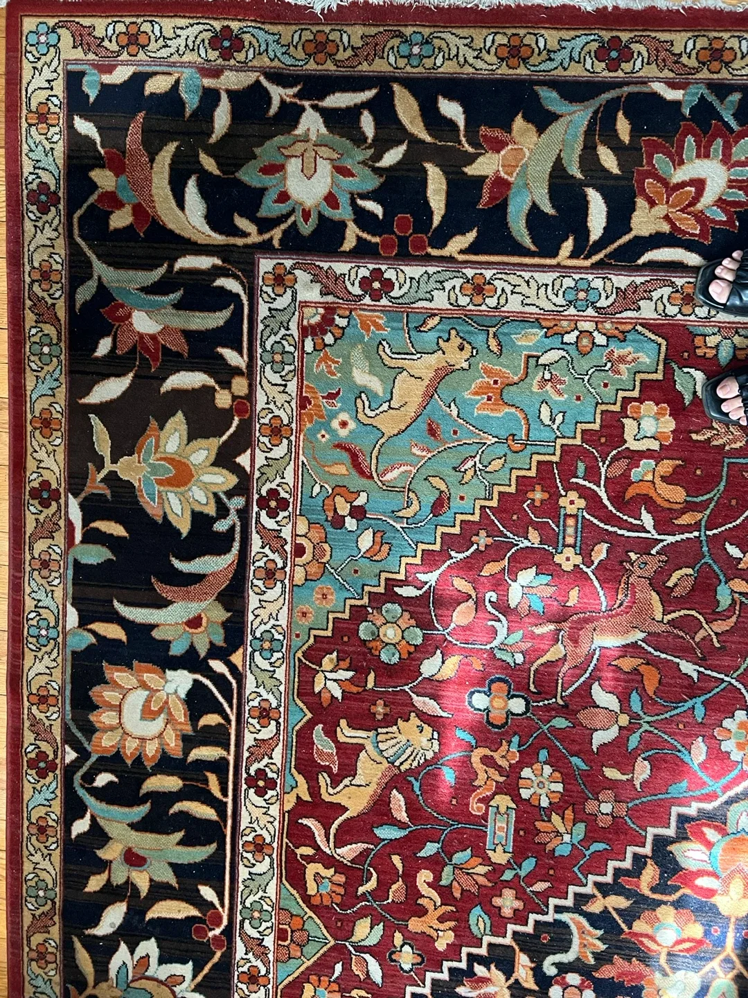 Vintage Rug - 136 x 98 inches image indicator(3)