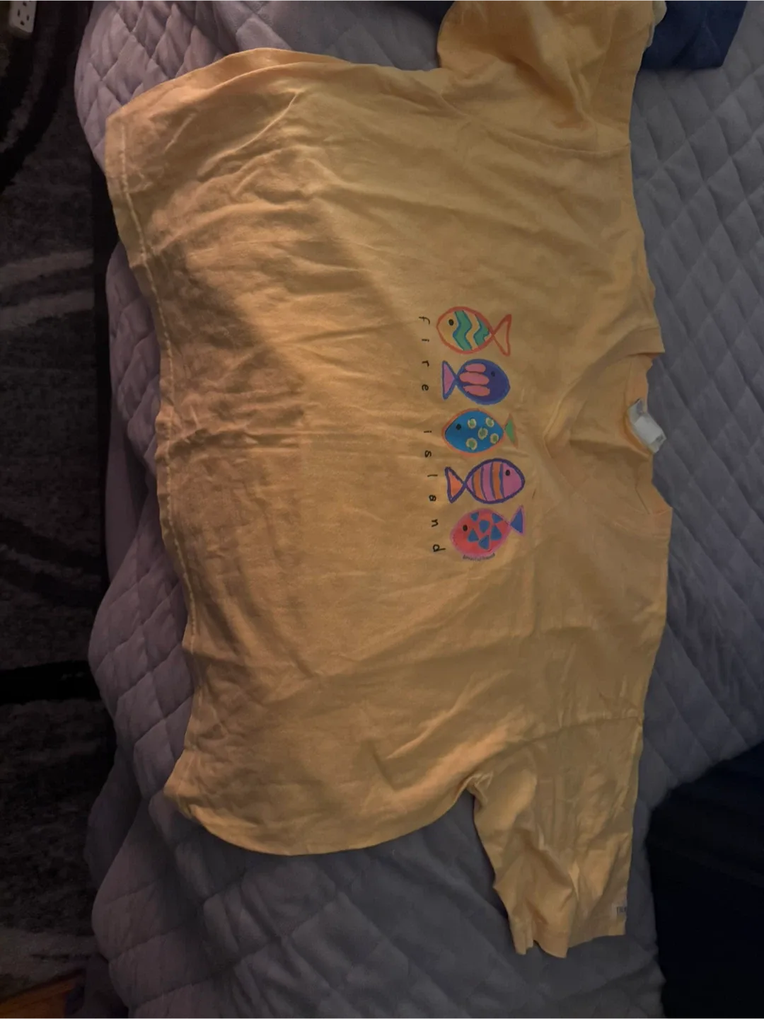 Fire Island Yellow T-Shirt thumbnail