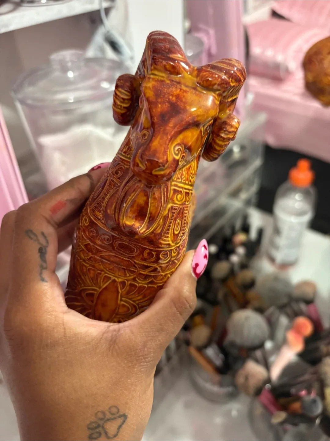 Decorative Ram Figurine image indicator(2)