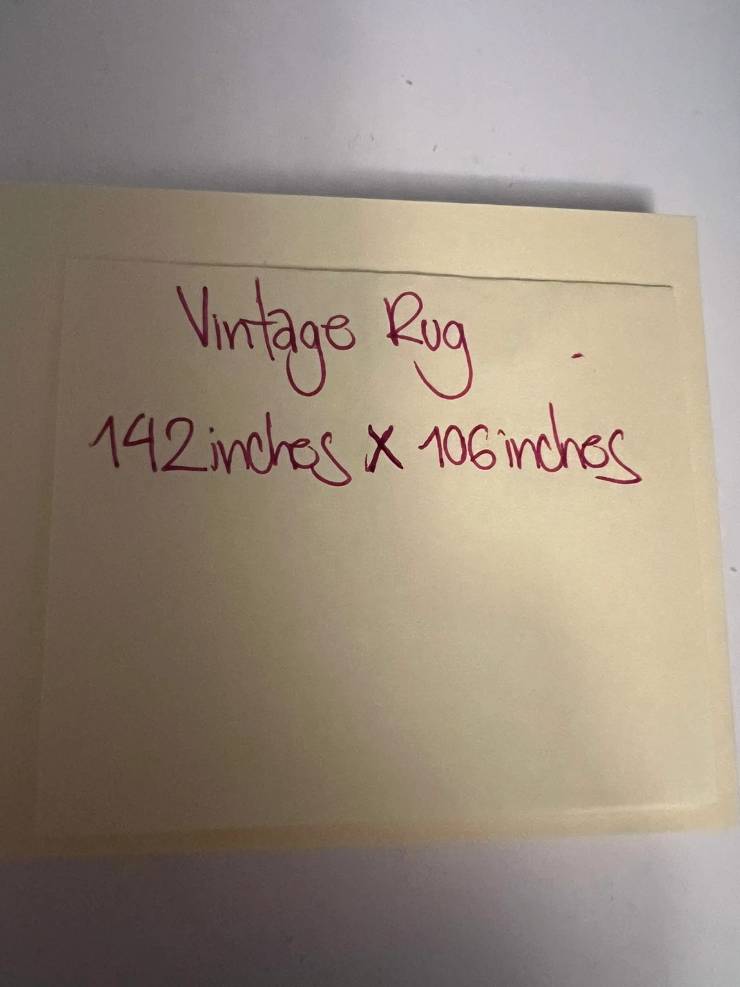 Vintage Rug - 142 x 106 inches - photo 3