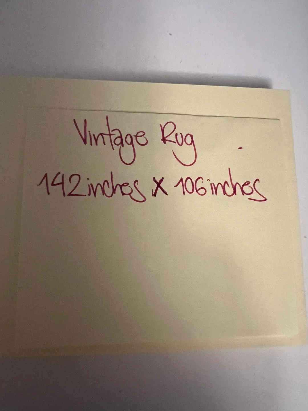 Vintage Rug - 142 x 106 inches image indicator(3)