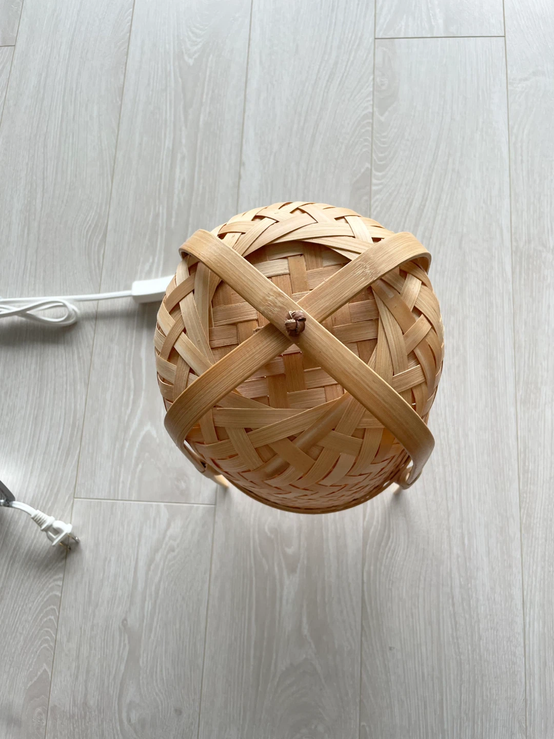 IKEA Table Lamp, bamboo/handmade - photo 3