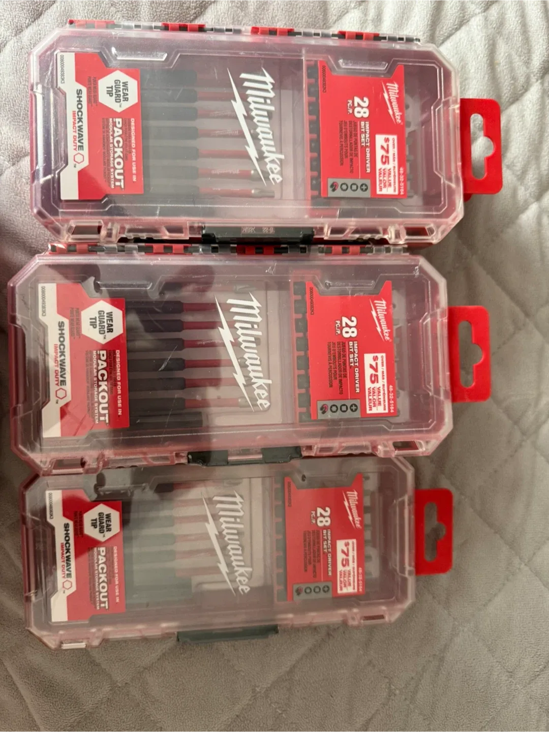 Milwaukee 28-Piece Impact Driver Bit Set - NEW thumbnail