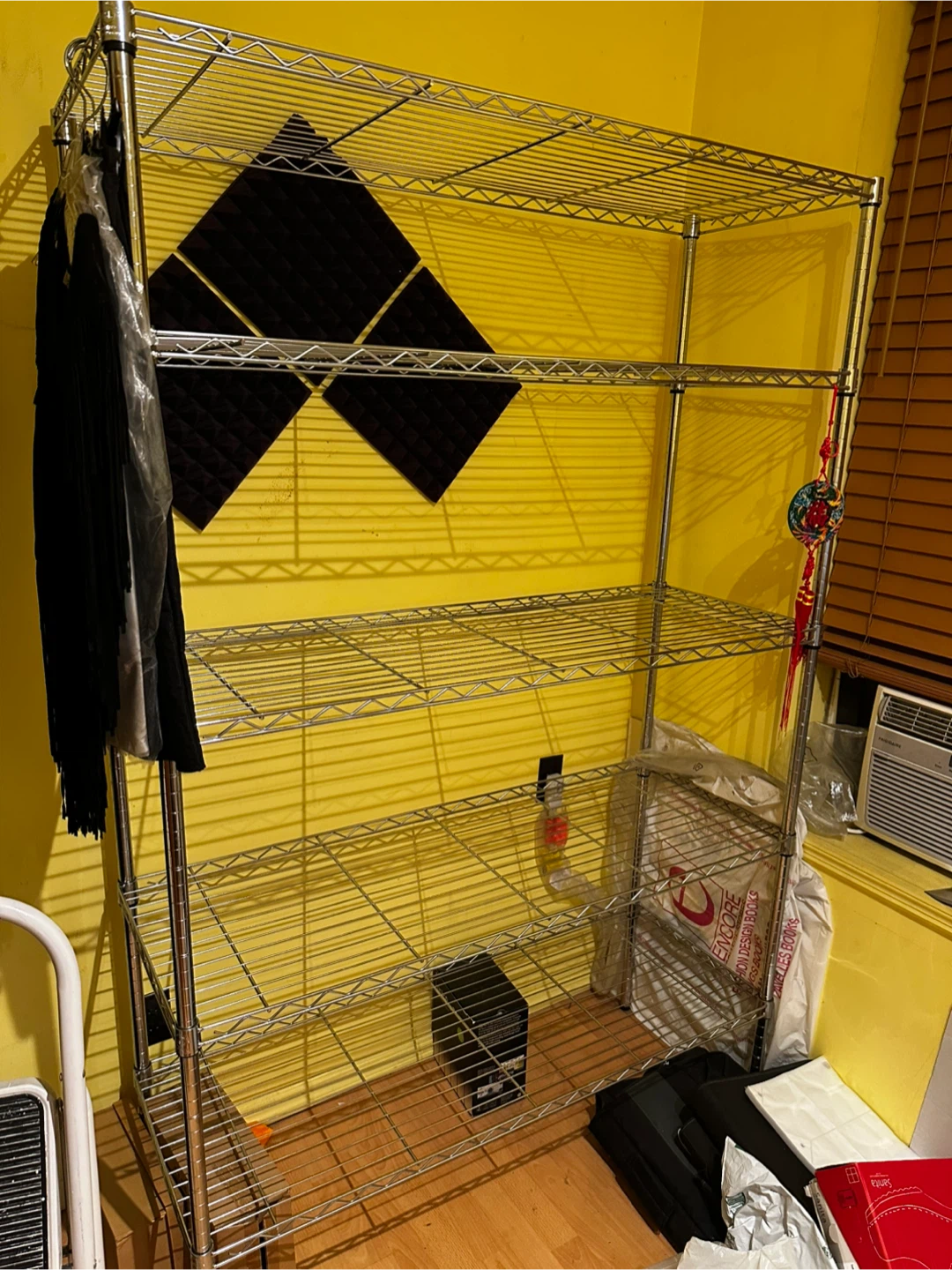 Metal Wire Shelving Unit 18” x 48”