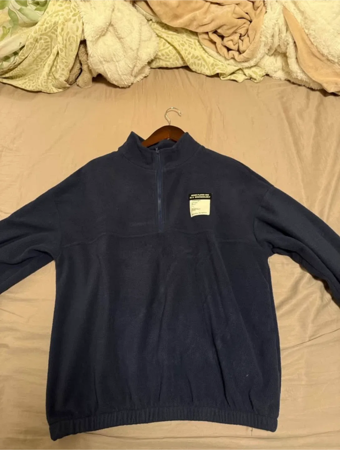 Dark Blue Half-Zip Pullover thumbnail