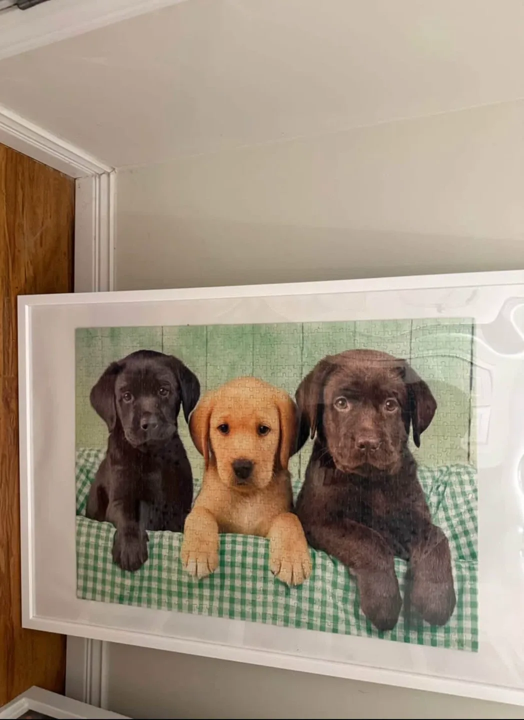 Dog Puzzle with frame thumbnail