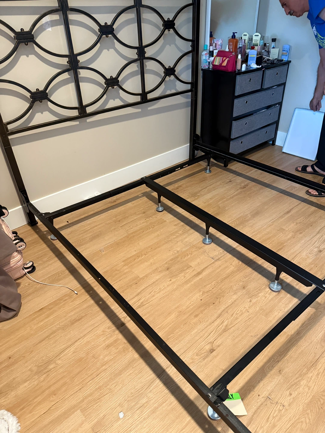 Queen Size Bed Frame and Mattress - photo 3