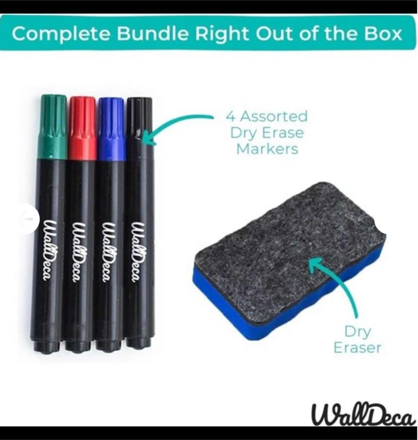 WallDeca Large Dry Erase Calendar - photo 2