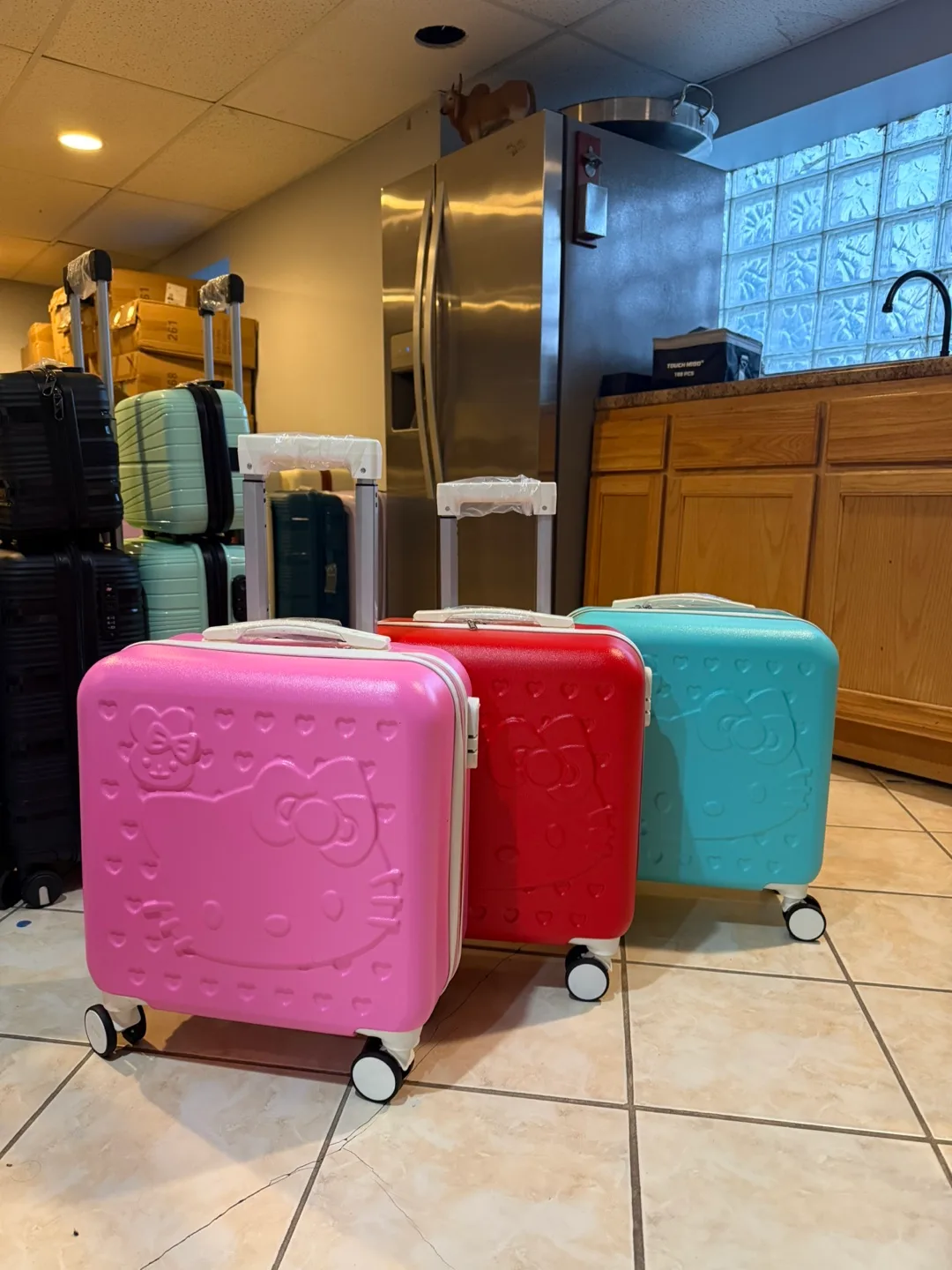 Hello Kitty Rolling Carry-On Suitcase thumbnail