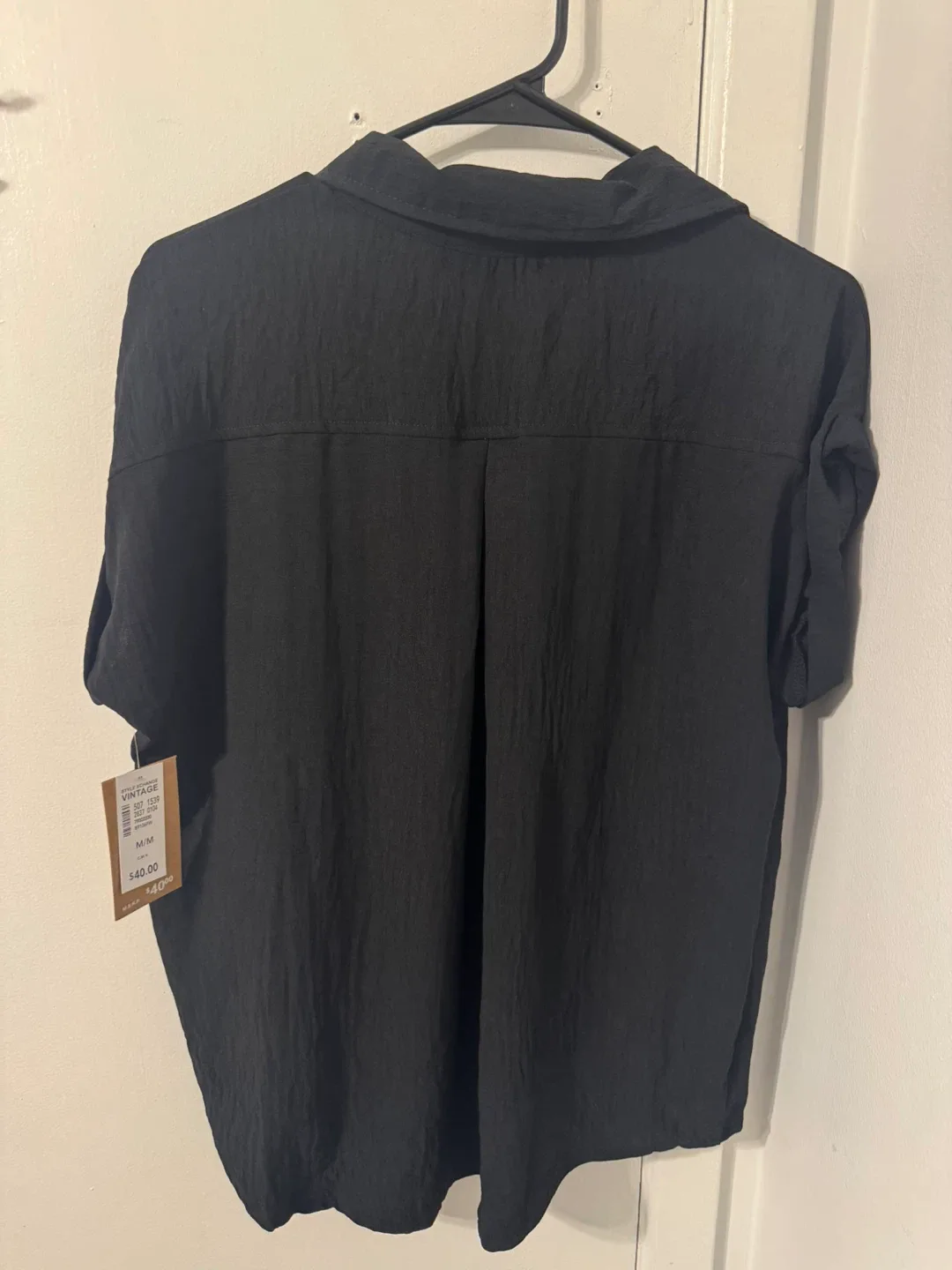 Black Button-Down Shirt M/M image indicator(2)