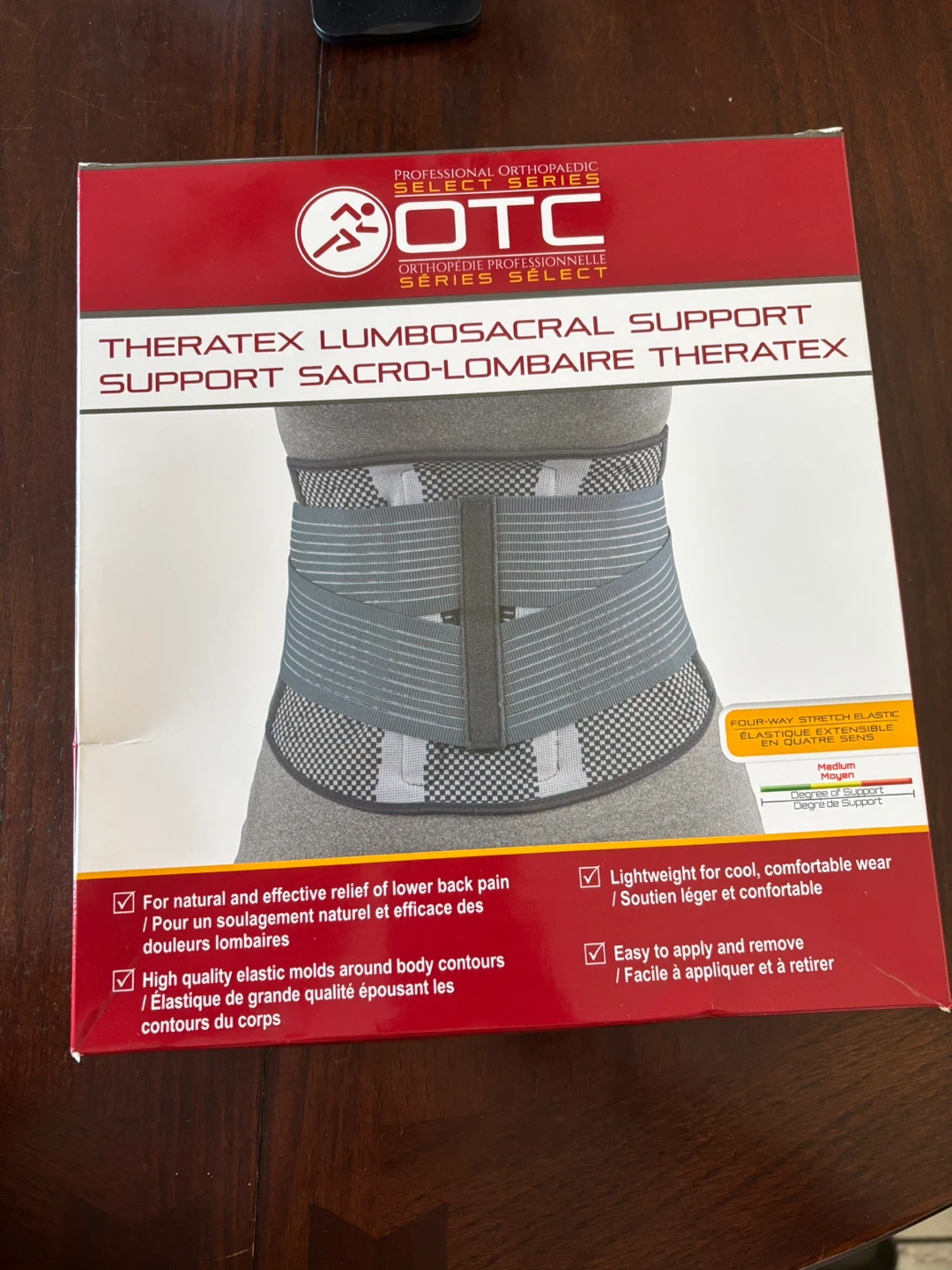 Theratex LumboSacral Support - Size XL/TG