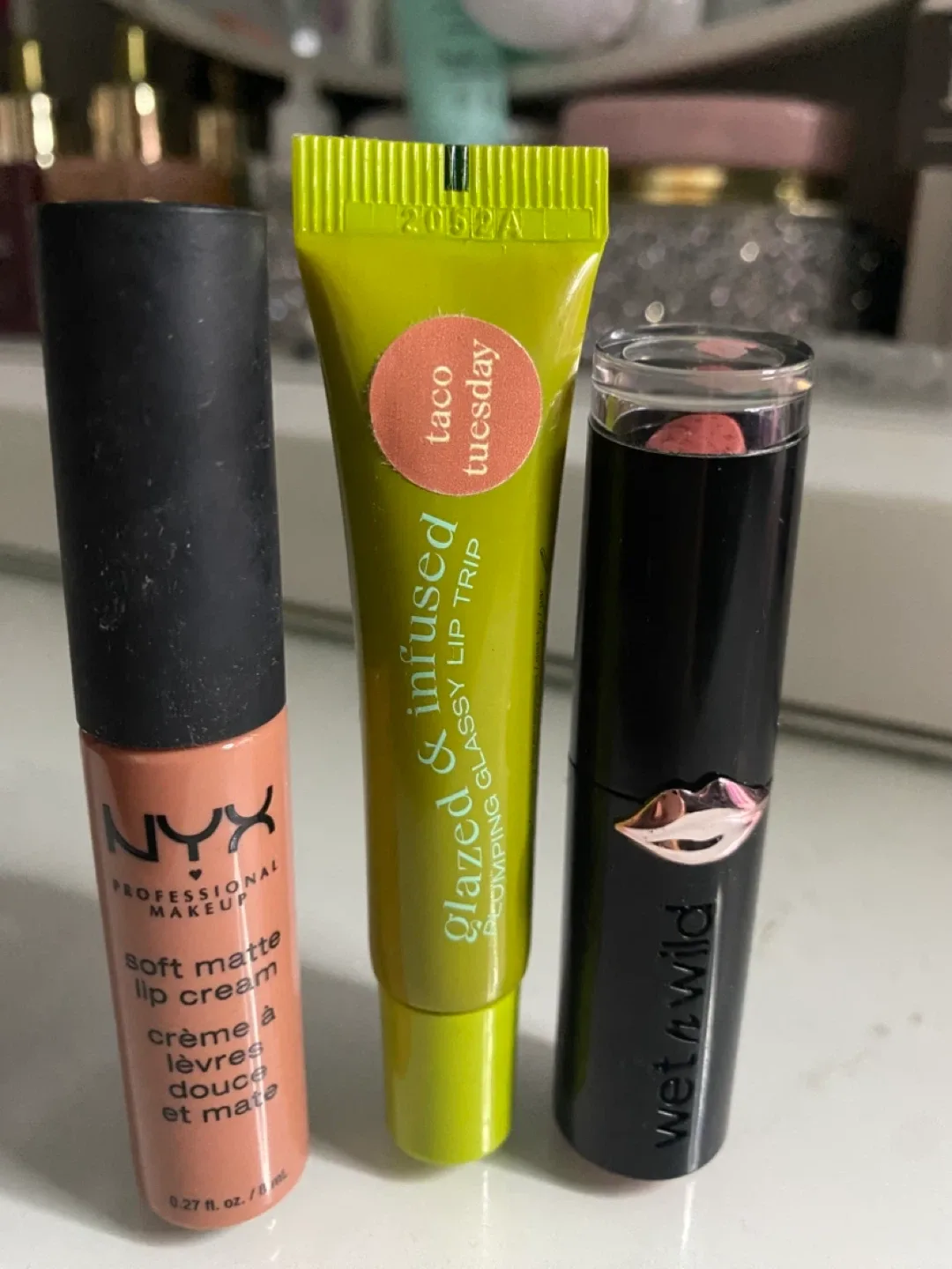 NYX Soft Matte Lip Cream & Wet n Wild Lipstick thumbnail